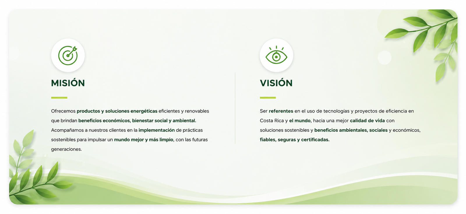 Misión y visión de la Cámara de Generación Distribuida